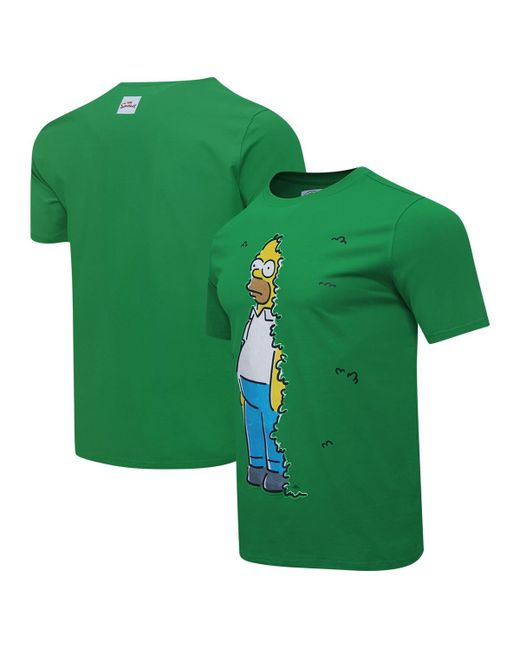 Freeze Max Homer Simpson The Simpsons Hiding the Bushes T-shirt