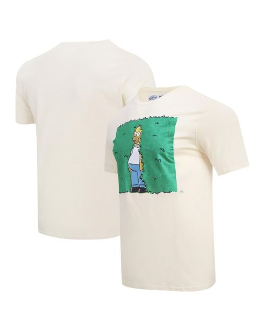 Freeze Max Homer Simpson The Simpsons Hiding the Bushes T-Shirt