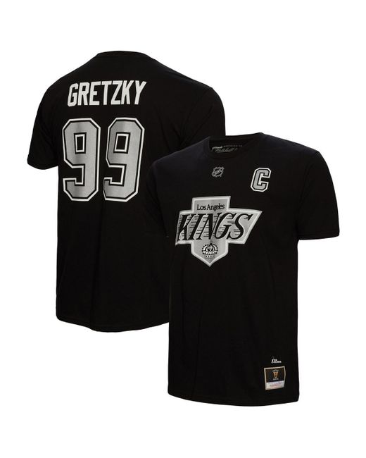 Mitchell & Ness Wayne Gretzky Los Angeles Kings Name and Number T-shirt