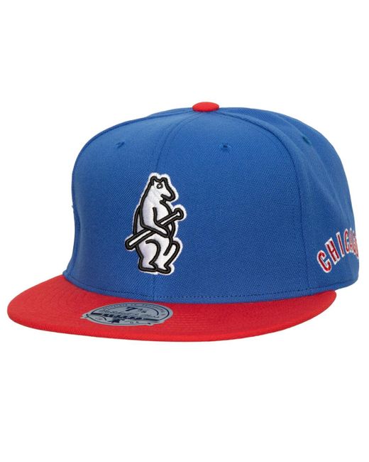 Mitchell & Ness Chicago Cubs Bases Loaded Fitted Hat