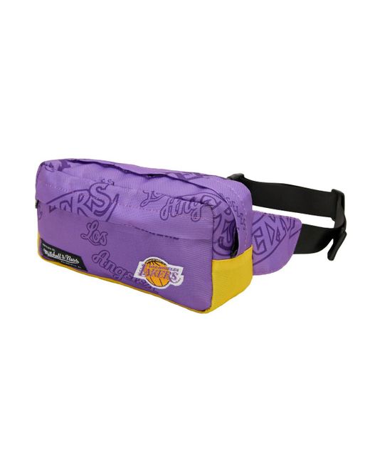 Mitchell & Ness Los Angeles Lakers Team Logo Fanny Pack