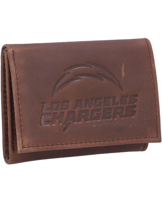 Evergreen Enterprises Los Angeles Chargers Leather Team Tri-Fold Wallet