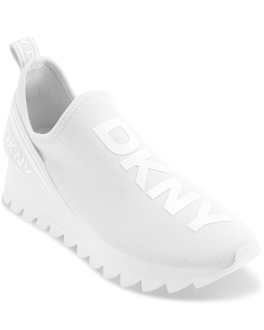 Dkny Abbi Slip-On Logo Sock Sneakers
