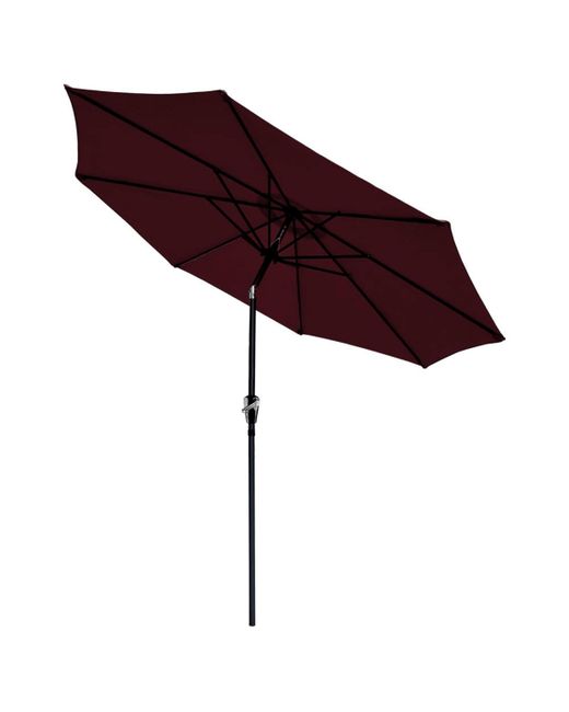 Yescom 9 Ft Outdoor Patio Umbrella Push Button Tilt Crank Handle Market Table