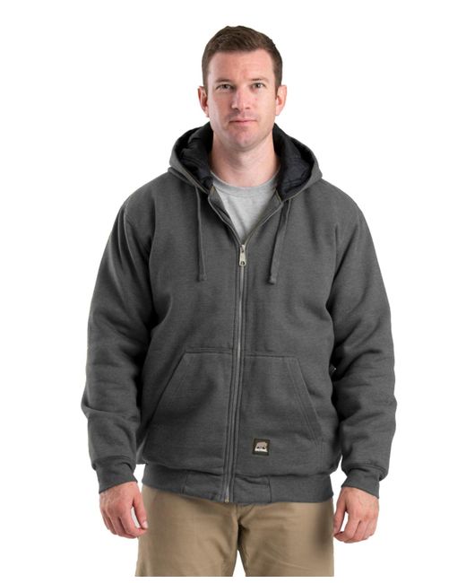 Berne Tall Highland Insulated Full-Zip Hooded Sweatshirt