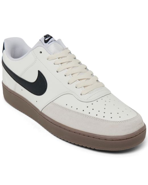 Nike Court Vision Low Casual Sneakers from Finish Line