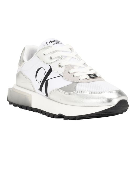 Calvin Klein Magalee Casual Logo Lace-up Sneakers