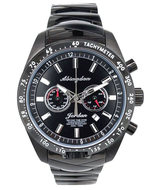Abingdon Co. Abingdon Co. Jordan Chronograph Multifunctional Stainless Steel Bracelet Watch 40mm