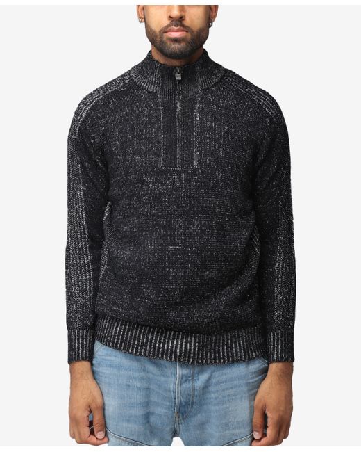 X-Ray Quarter-Zip Pullover Sweater