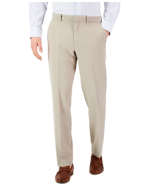 Perry Ellis Portfolio Modern-Fit Stretch Solid Resolution Pants