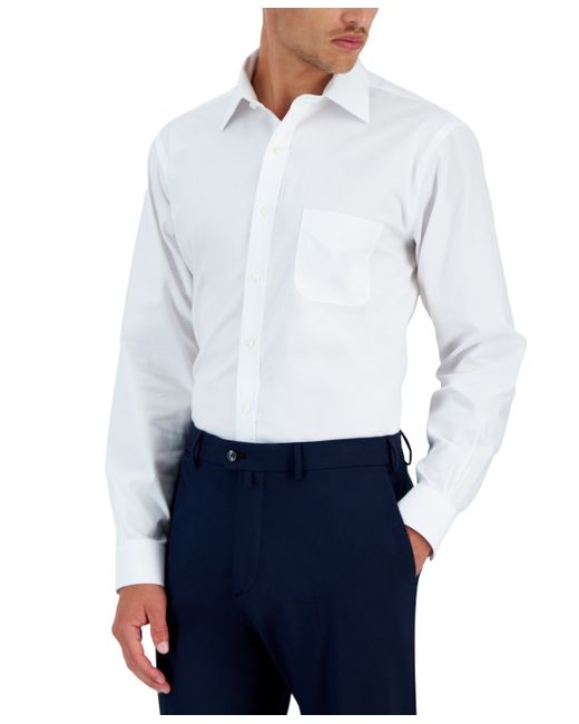 Brooks Brothers B by Regular Fit Non-Iron Solid Dress Shirt