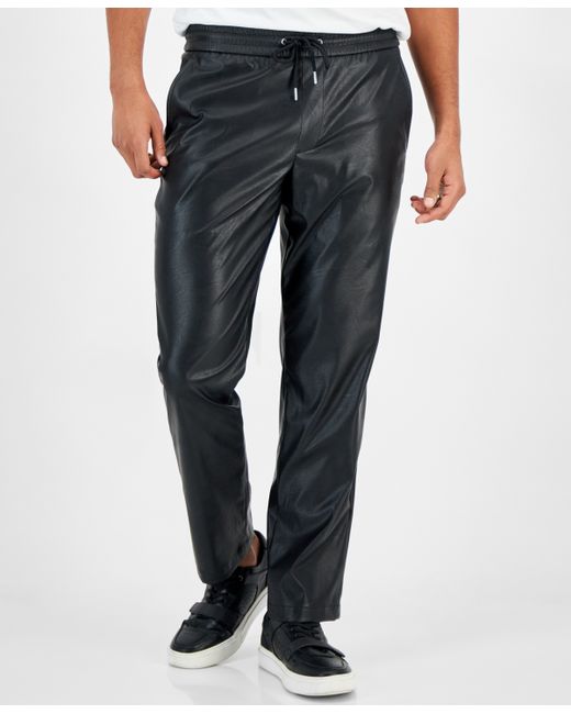 I.N.C. International Concepts INC Slim-Fit Matte Tapered Pants Created for