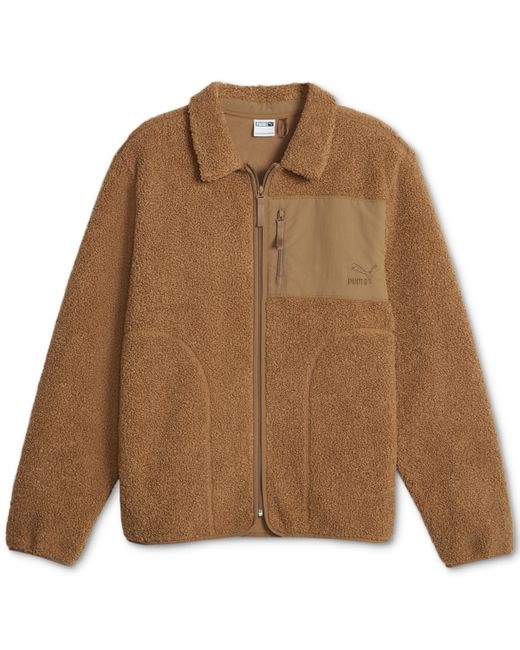 Puma Classic Zip Front Fleece Jacket