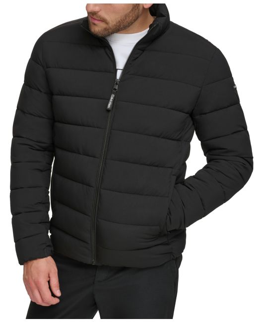 Calvin Klein Quilted Infinite Stretch Water-Resistant Puffer Jacket