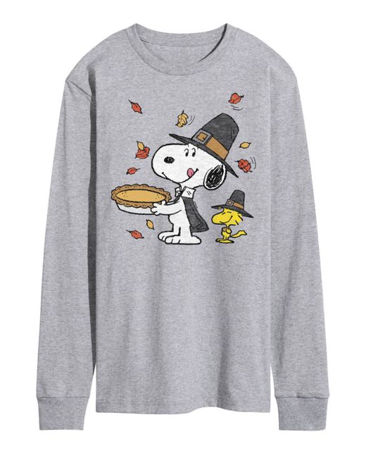 Airwaves Peanuts Pilgrim Snoopy Long Sleeve T-shirt