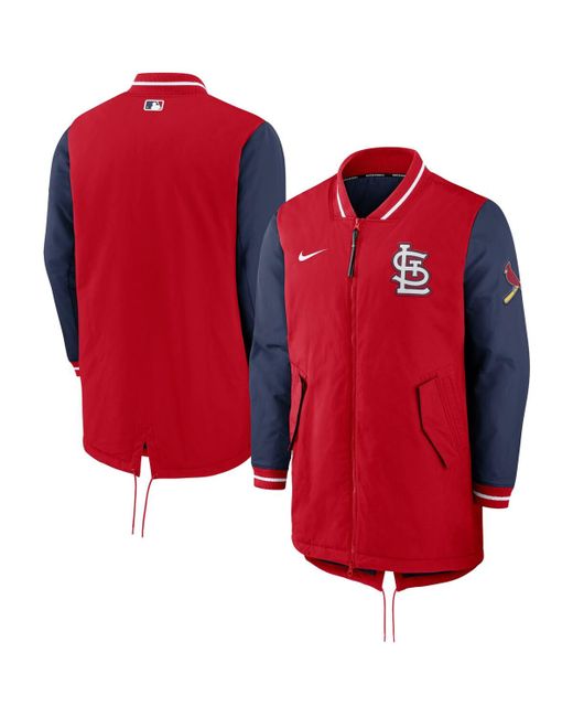 Nike St. Louis Cardinals Dugout Performance Full-Zip Jacket