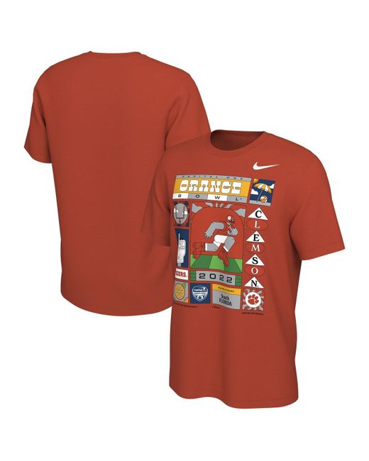 Nike Clemson Tigers 2022 Bowl Illustrated T-shirt