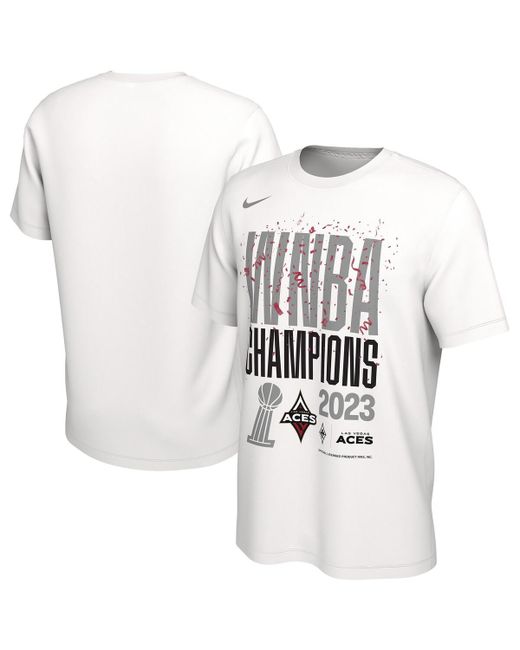 Nike and Las Vegas Aces 2023 Wnba Finals Champions Authentic Parade T-shirt