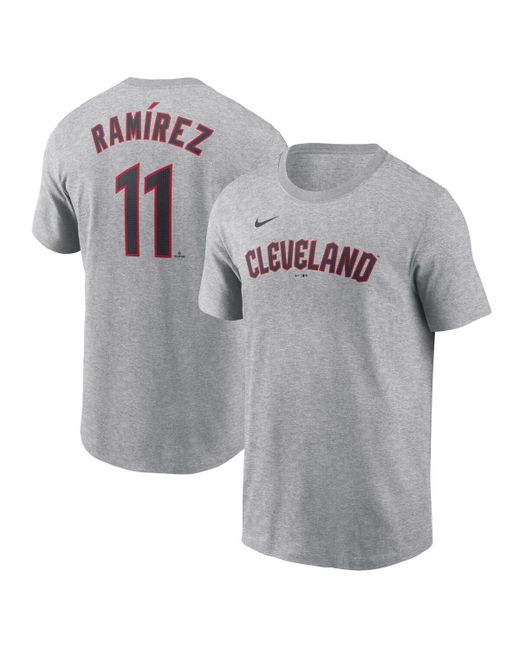 Nike Jose Ramirez Cleveland Guardians Fuse Name and Number T-shirt