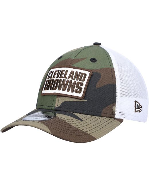 New Era Cleveland Browns 9FORTY Trucker Snapback Hat