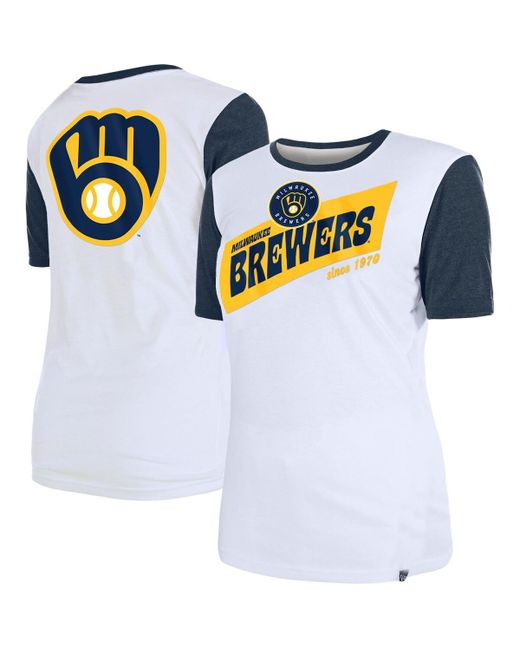 New Era Milwaukee Brewers Colorblock T-shirt