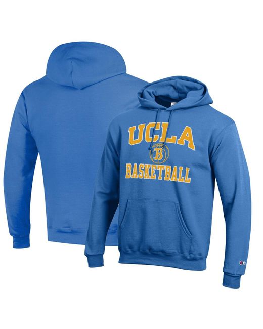Champion Ucla Bruins Basketball Icon Powerblend Pullover Hoodie