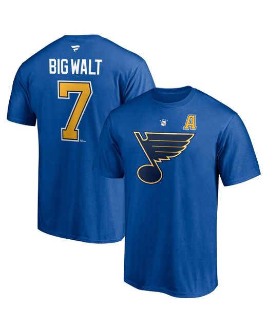 Fanatics Keith Tkachuk St. Louis Blues Authentic Stack Retired Player NickName and Number T-shirt