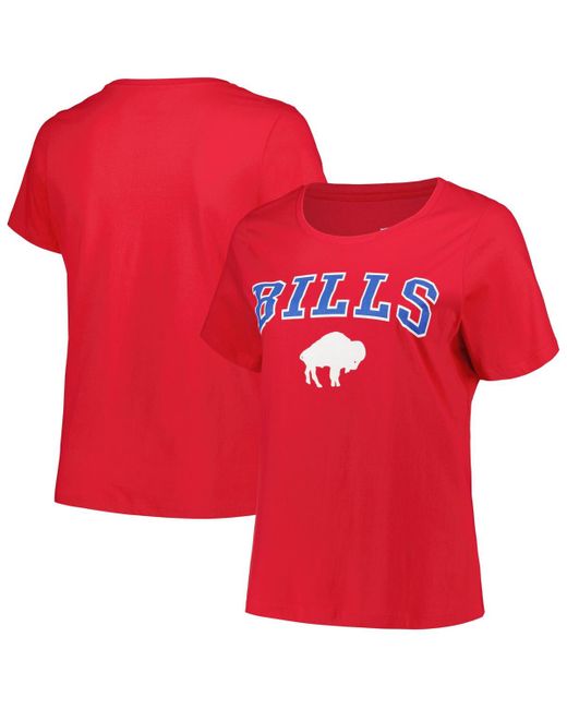 Fanatics Buffalo Bills Plus Arch Over Logo T-shirt