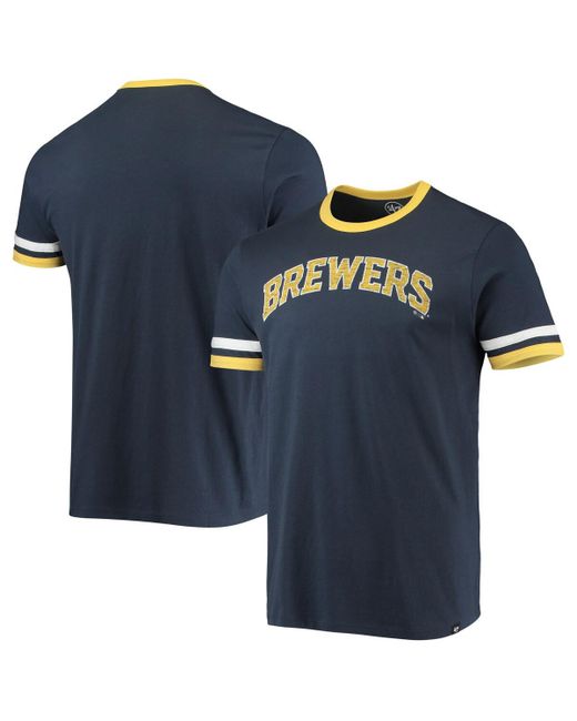 '47 Brand 47 Milwaukee Brewers Team Name T-shirt