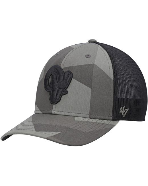 '47 Brand 47 Brand Los Angeles Rams Countershade Mvp Trucker Snapback Hat