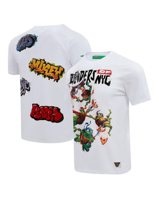 Freeze Max and Teenage Mutant Ninja Turtles Defenders of Nyc Graphic T-shirt