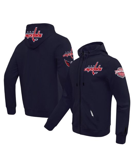 Pro Standard Washington Capitals Classic Chenille Full-Zip Hoodie Jacket