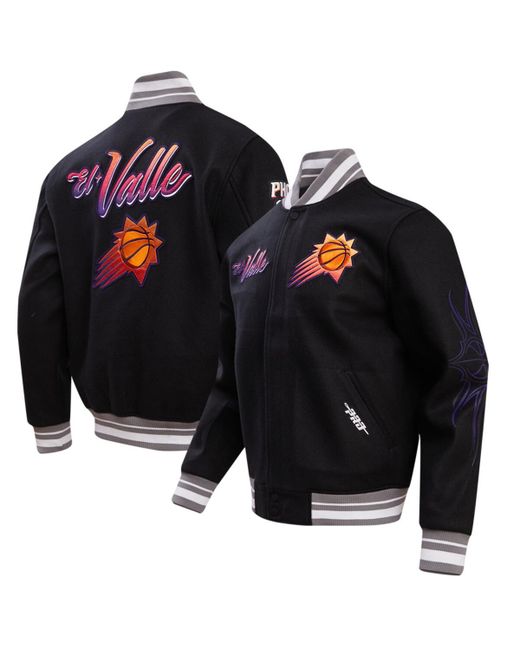 Pro Standard Phoenix Suns 2023/24 City Edition Full-Zip Varsity Jacket