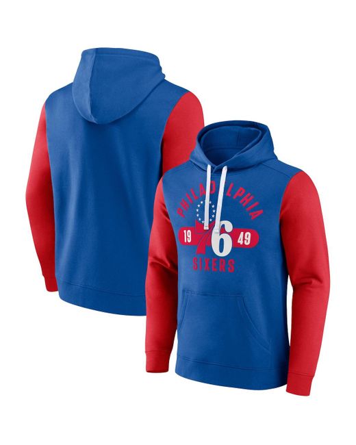 Fanatics Philadelphia 76ers Big and Tall Bold Attack Pullover Hoodie