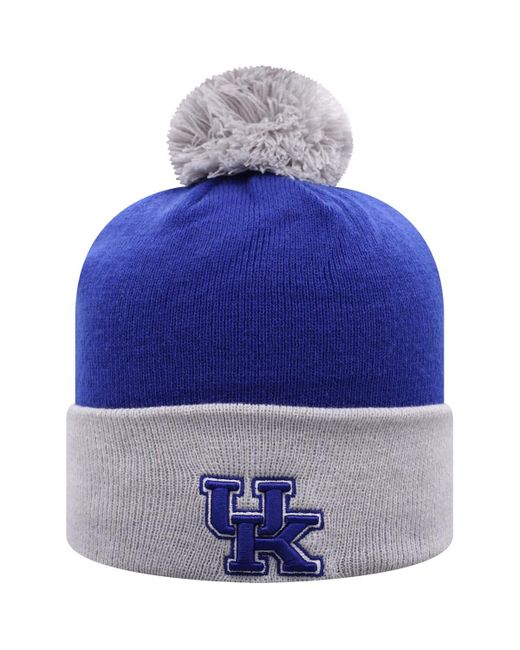 Top Of The World and Kentucky Wildcats Core 2-Tone Cuffed Knit Hat with Pom