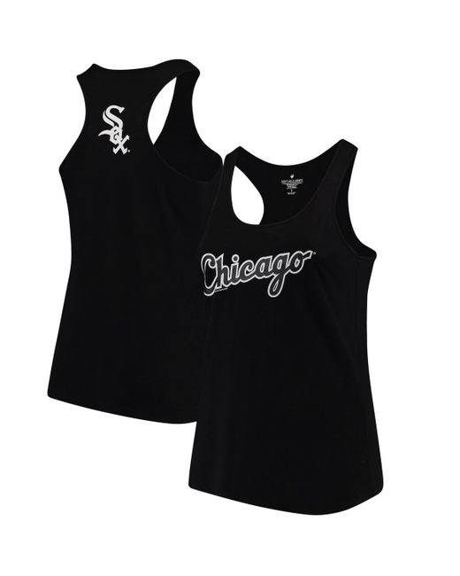 Soft As A Grape Chicago White Sox Plus Swing for the Fences Racerback Tank Top