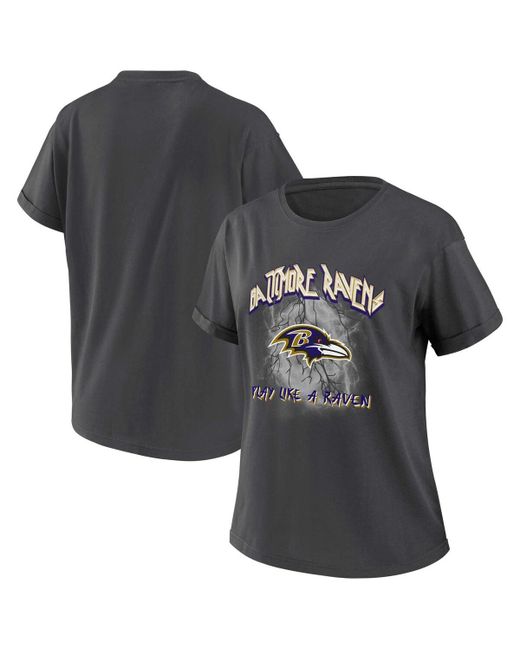 Wear By Erin Andrews Baltimore Ravens Boyfriend T-shirt