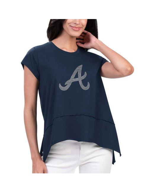 G-iii 4her By Carl Banks Atlanta Braves Cheer Fashion T-shirt