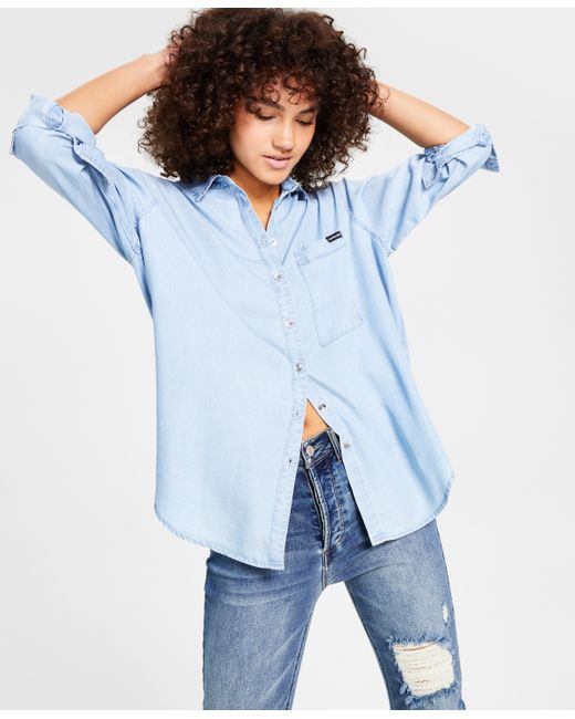 Calvin Klein Jeans Button-Front Top