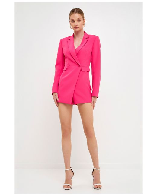 Endless Rose Suit Blazer Romper