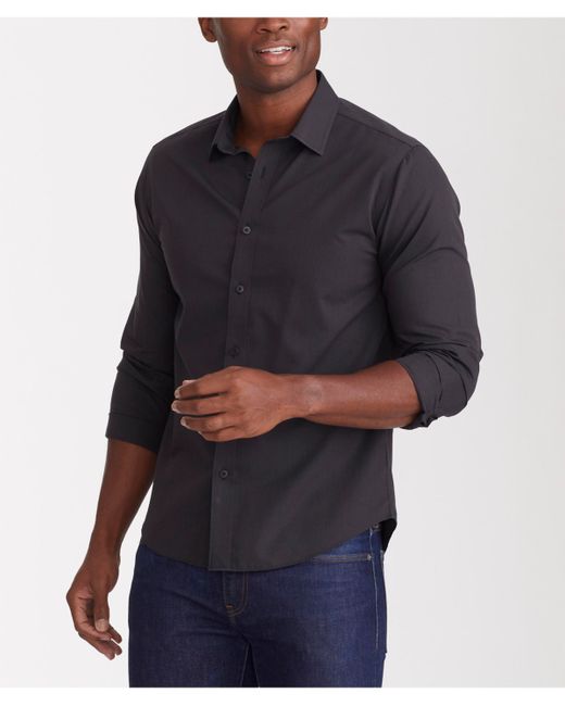 UNTUCKit Slim Fit Wrinkle-Free Stone Button Up Shirt