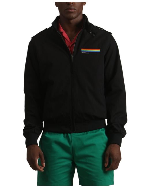 Members Only Classic Iconic Racer Pride Jacket