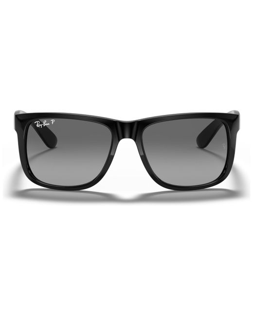 Ray-Ban Polarized Sunglasses RB4165 Blk Gry Grd P POLAR GREY GRADIENT