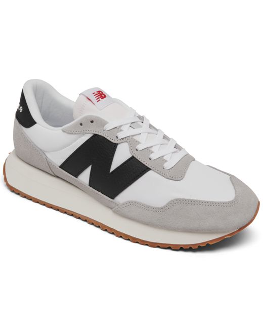 New Balance 237 Casual Sneakers from Finish Line Gray Black Red