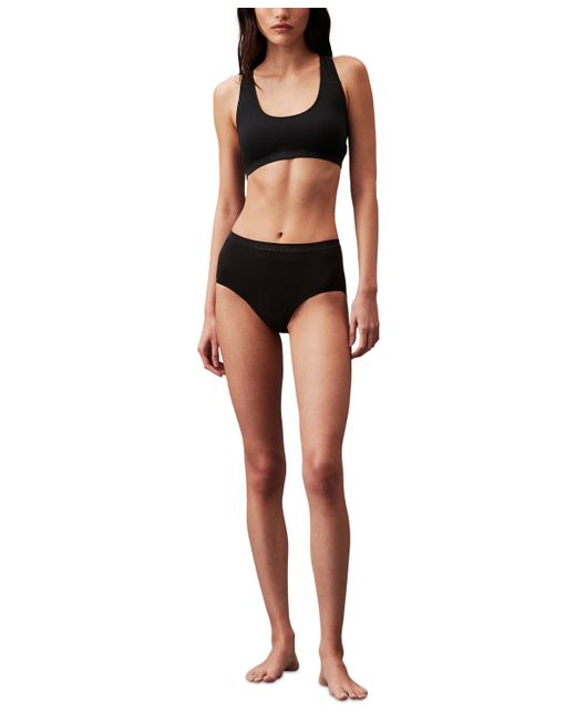 Calvin Klein Bonded Flex Seamless High-Rise Bikini Brief Underwear