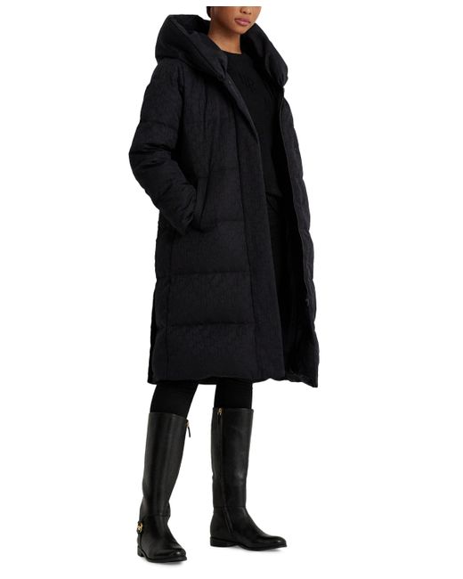Lauren Ralph Lauren Oversized-Collar Hooded Puffer Coat
