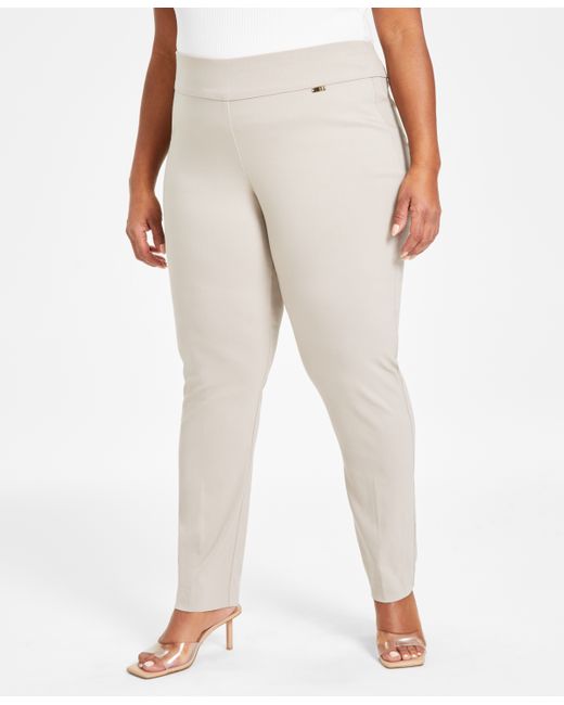 I.N.C. International Concepts Plus and Petite Tummy-Control Skinny Pants Created for