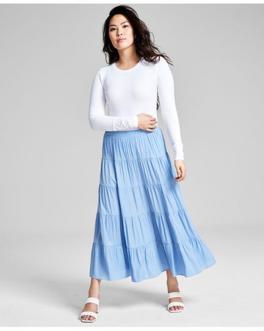 And Now This Pull-On Maxi Skirt