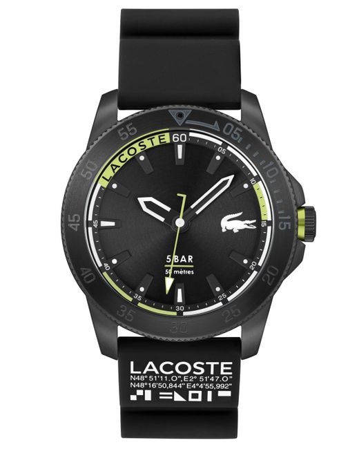 Lacoste Regatta Silicone Strap Watch 46mm