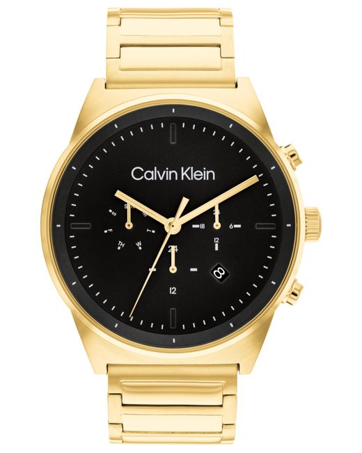 Calvin Klein Tone Stainless Steel Bracelet Watch 44mm